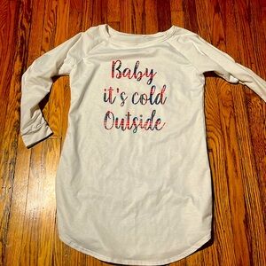 Large over size top / dress so cute